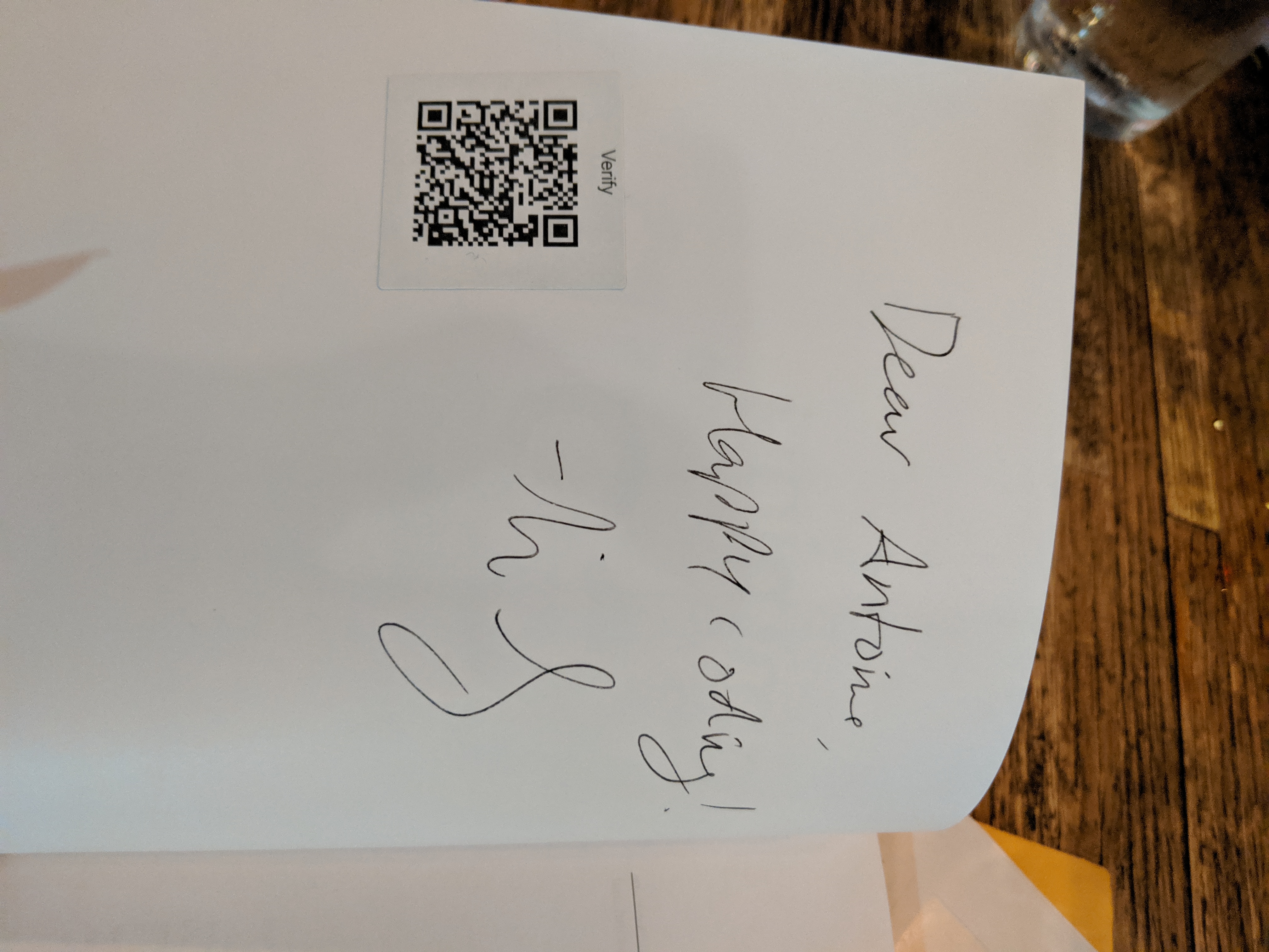 Signed autograph 0550f4fc468d3a3e