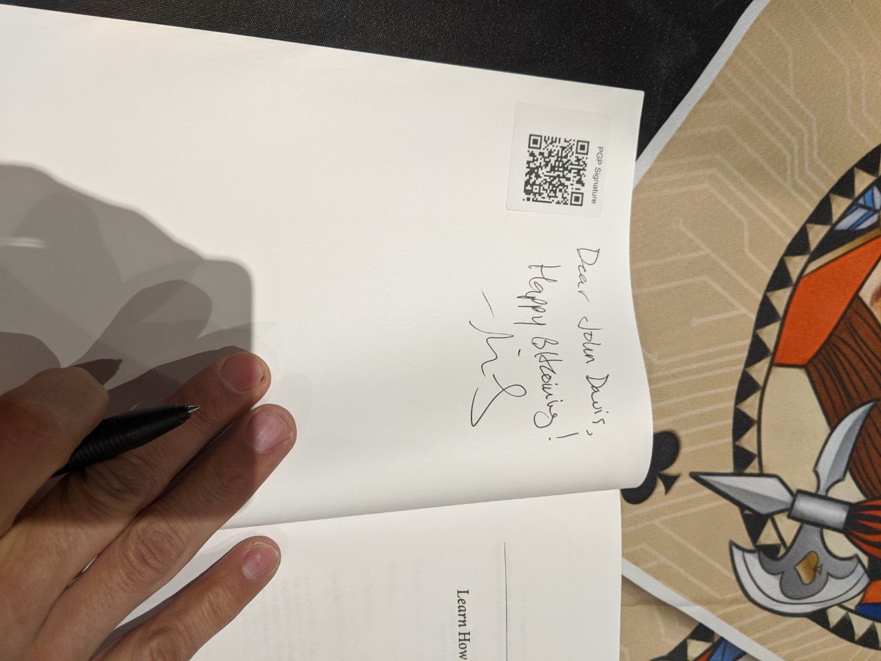 Signed autograph 05d5487795b92005