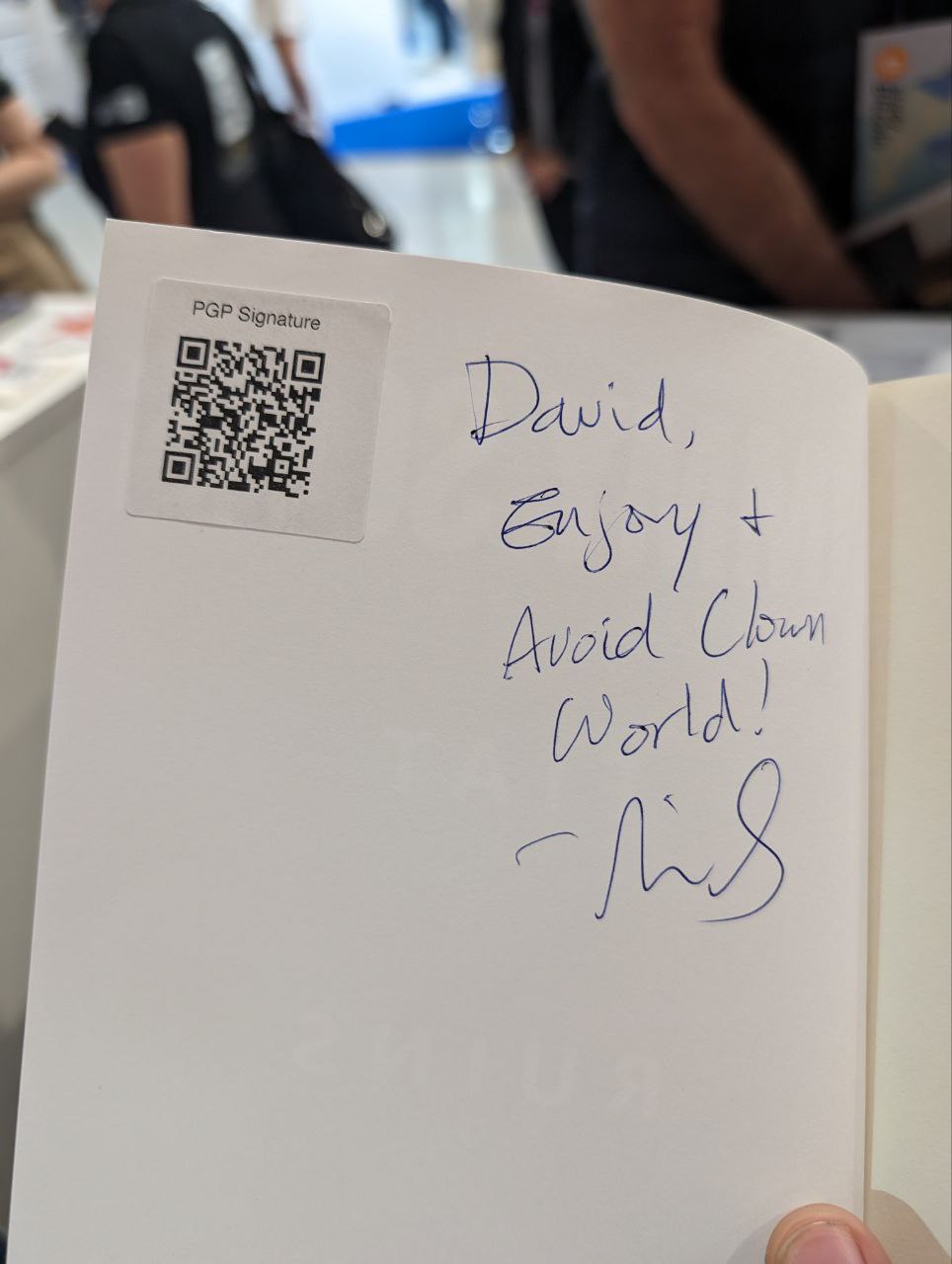 Signed autograph 05e5fade0efe55ef