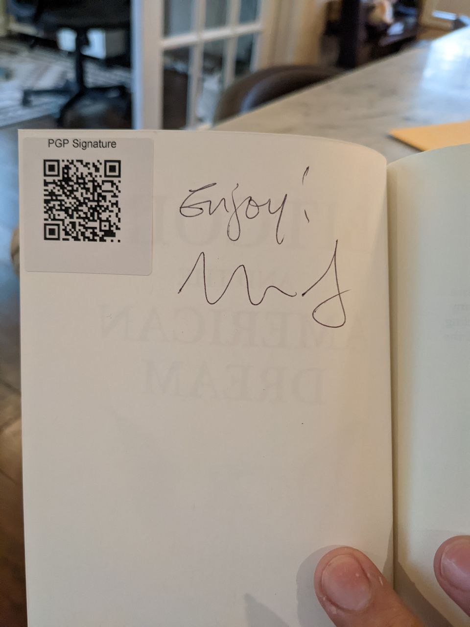 Signed autograph 064493b8bf2320a9