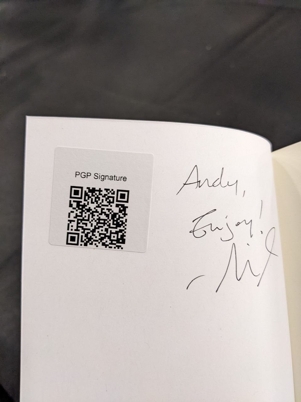 Signed autograph 07110b63fd521a7f