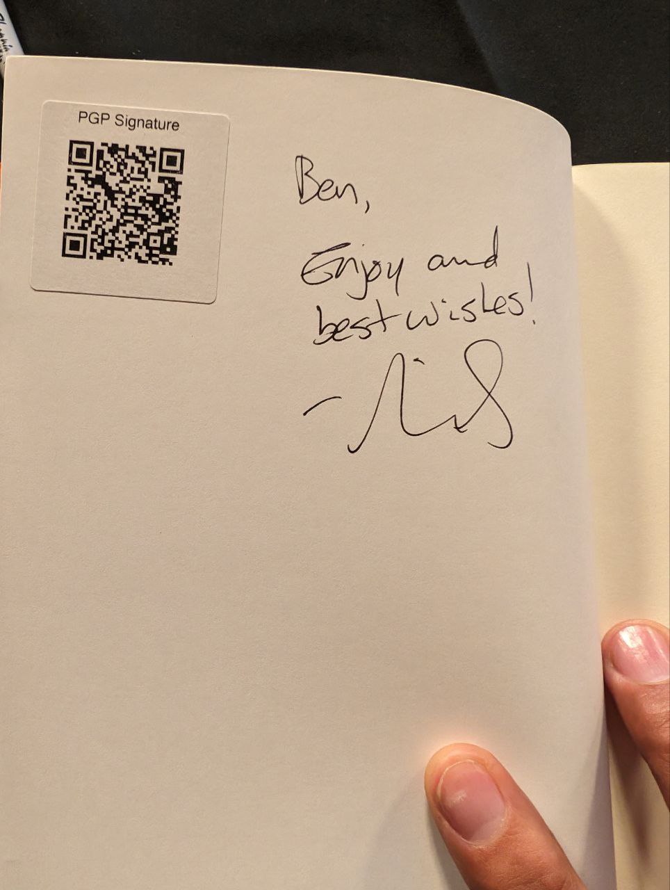 Signed autograph 096fc41bcbb924d7