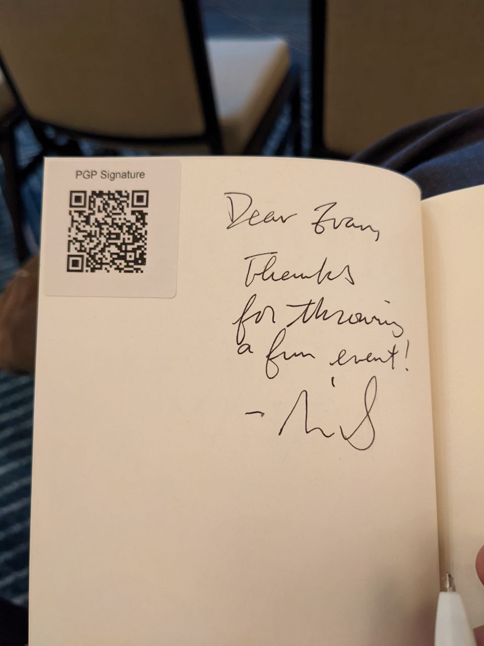 Signed autograph 0a384da2054acc26