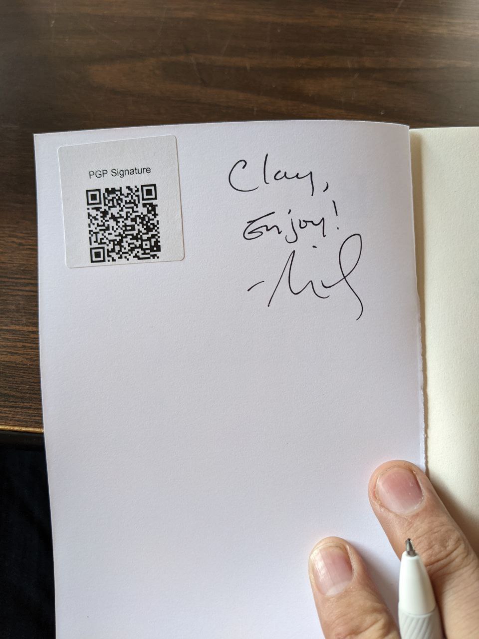 Signed autograph 0f3bd88a0947e65d