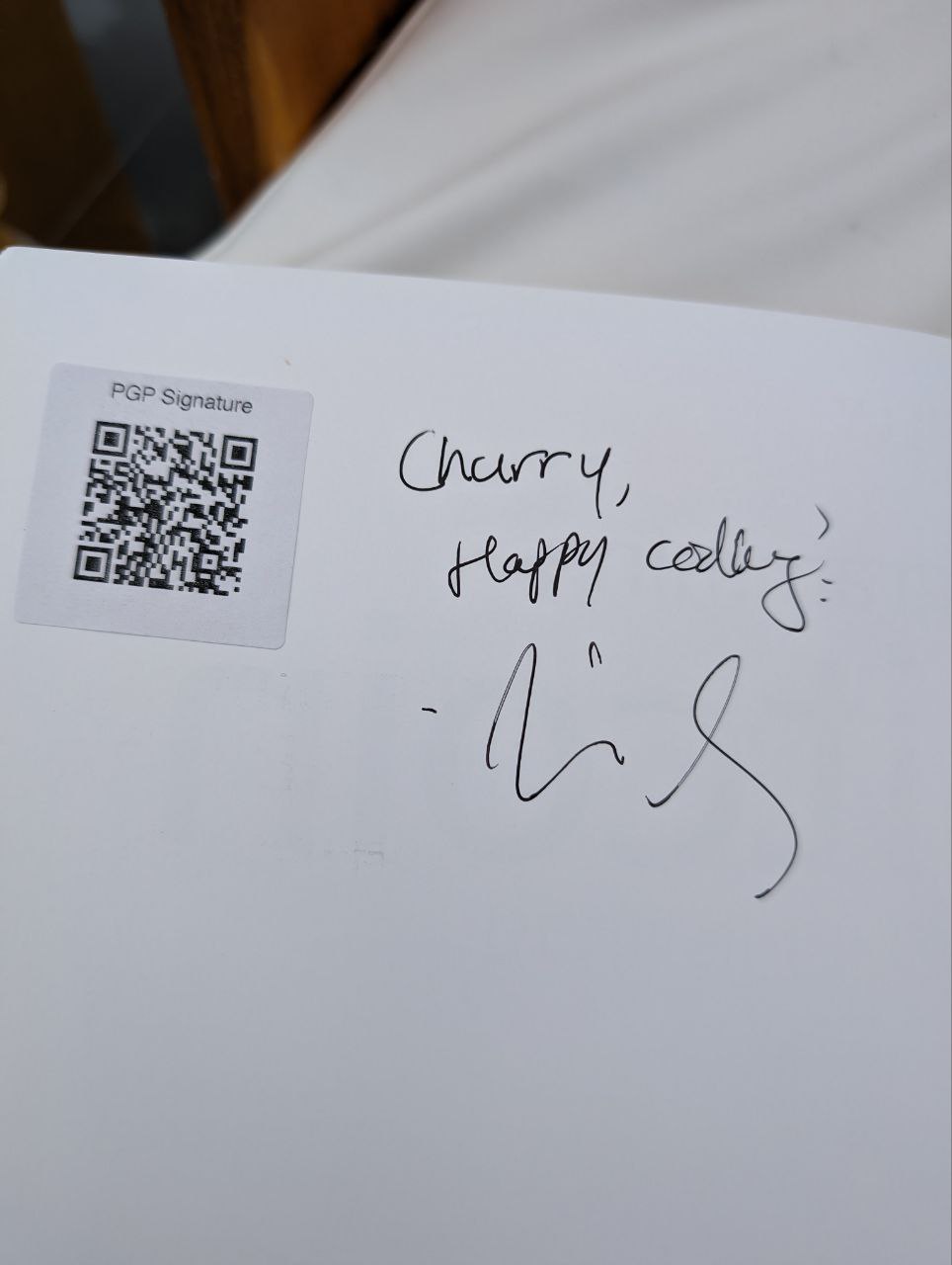 Signed autograph 0f6ef4b5264606d2