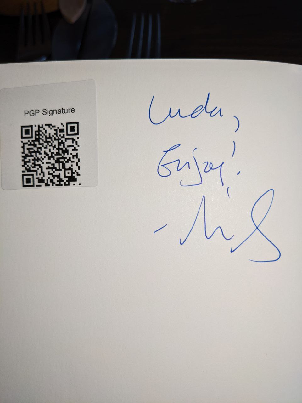 Signed autograph 0f855e181e1bd280