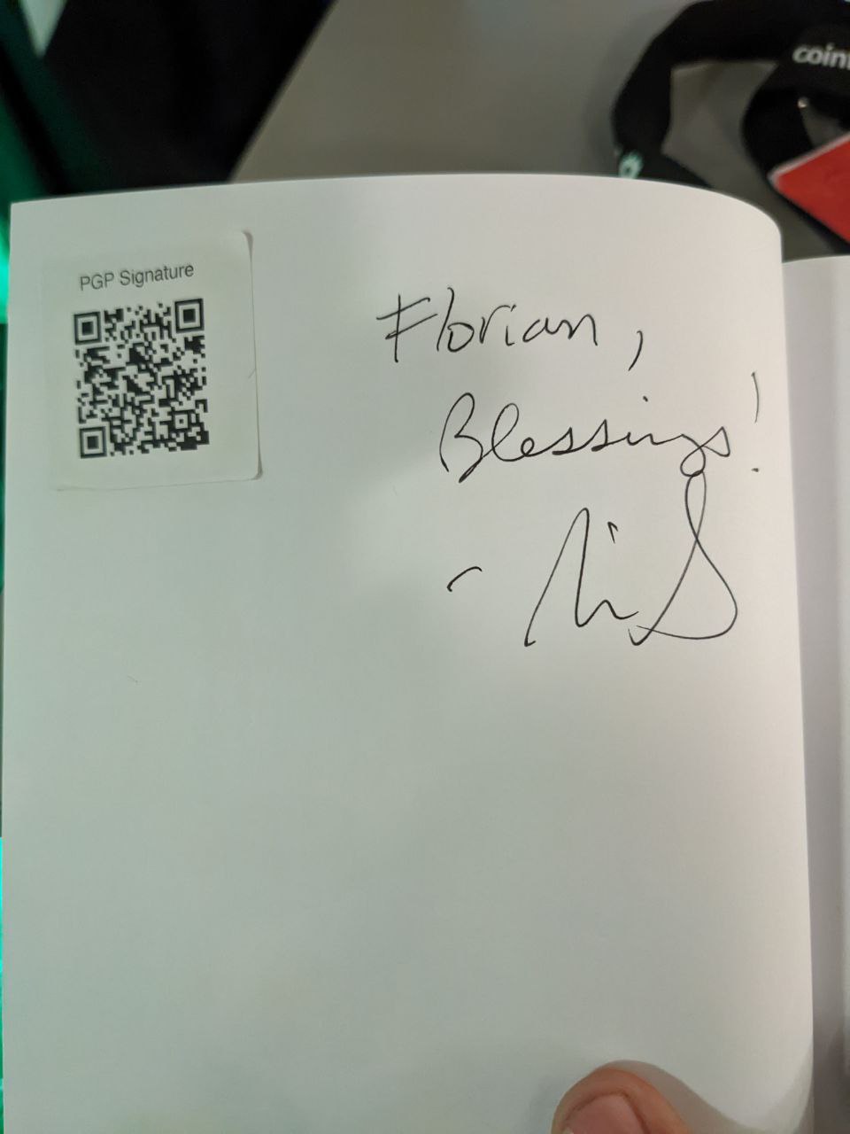 Signed autograph 103c50934a83b24c