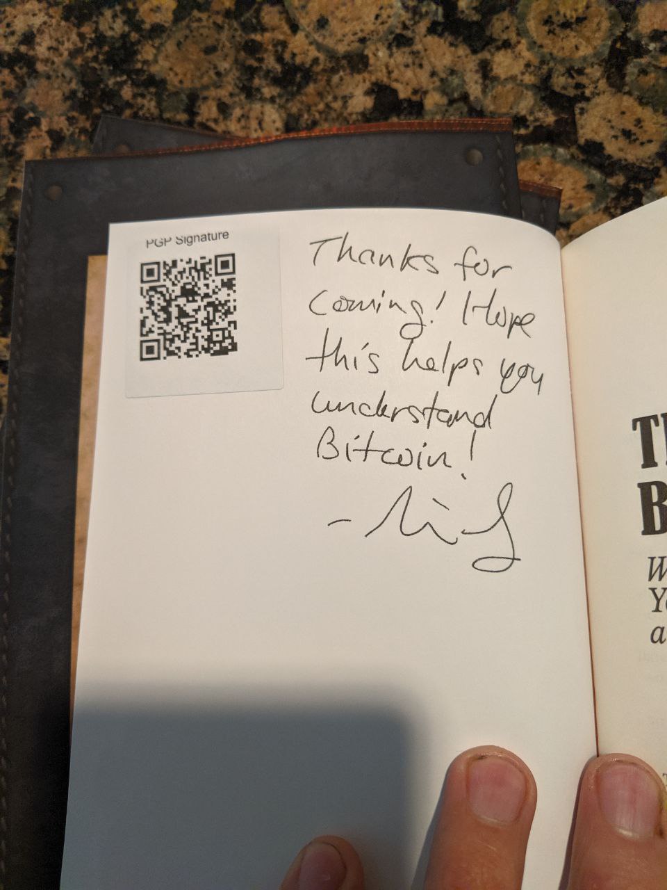 Signed autograph 122437036433dc70