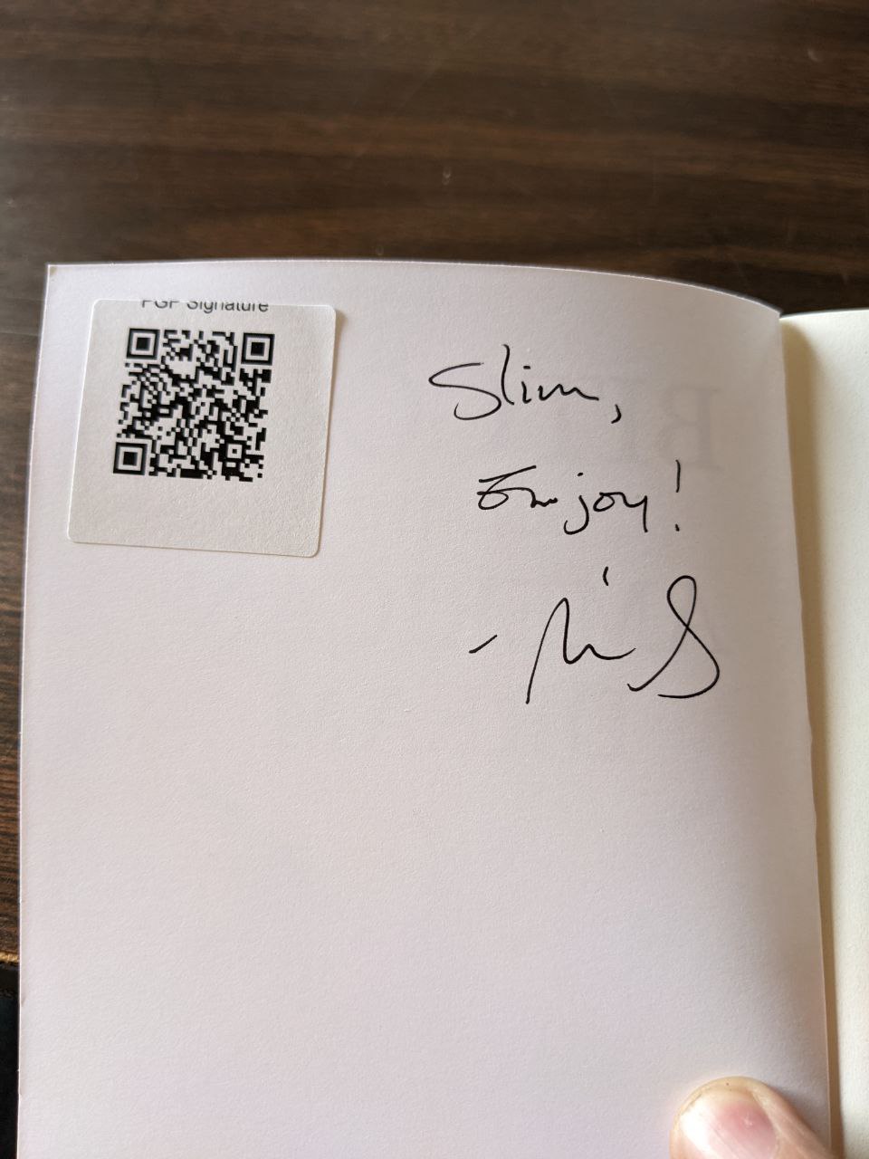 Signed autograph 1446d5e2722b103b