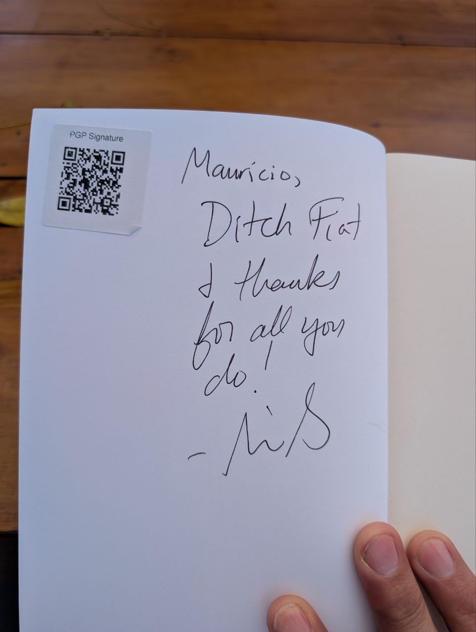 Signed autograph 14f0c4ede584ca41