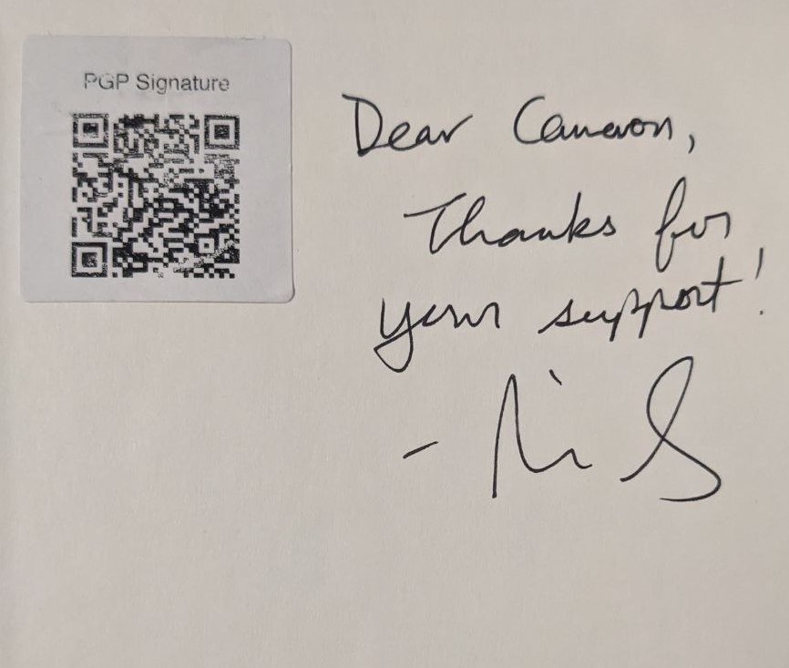 Signed autograph 1796f02c964f7607