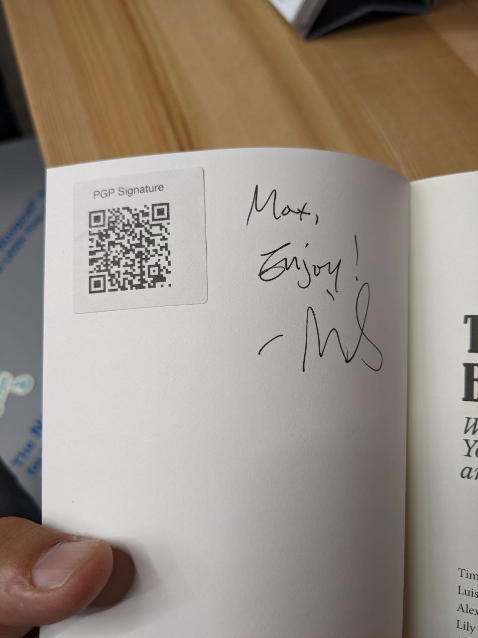 Signed autograph 18827505d869f66d