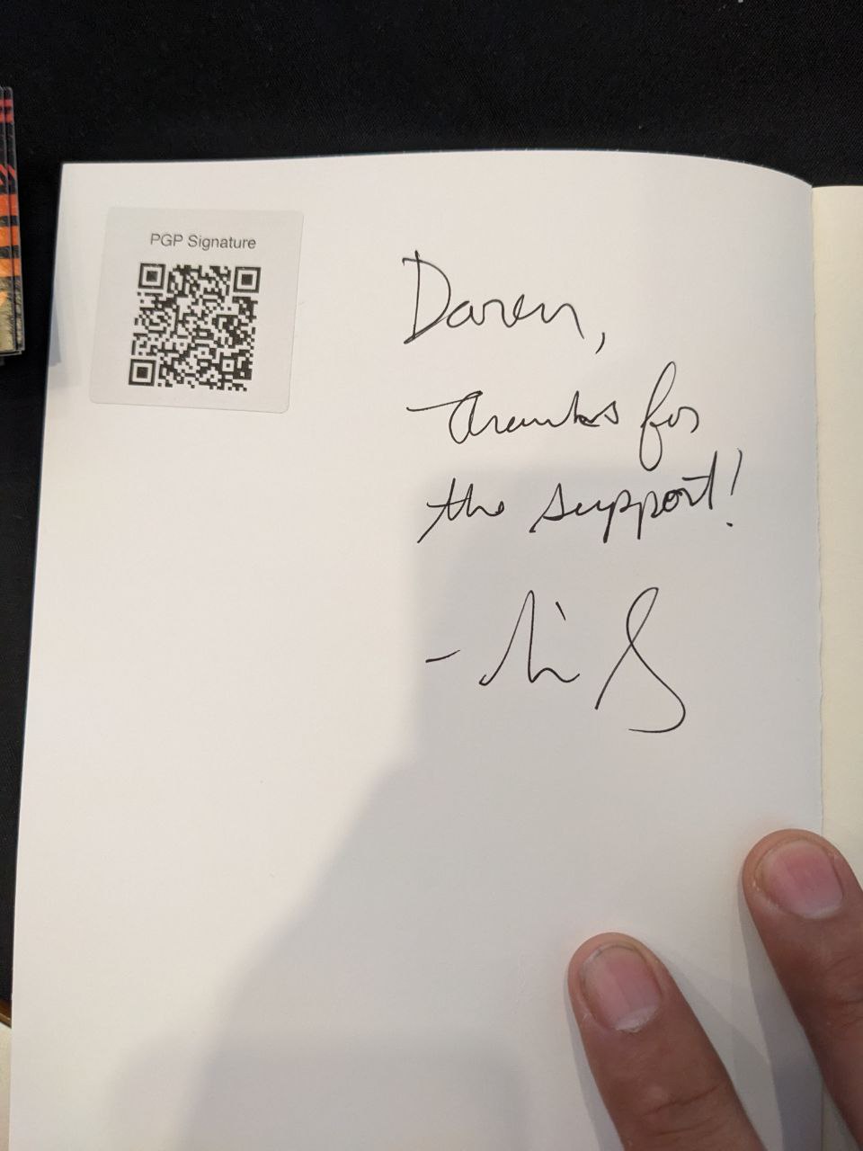 Signed autograph 19e118af8d62b641