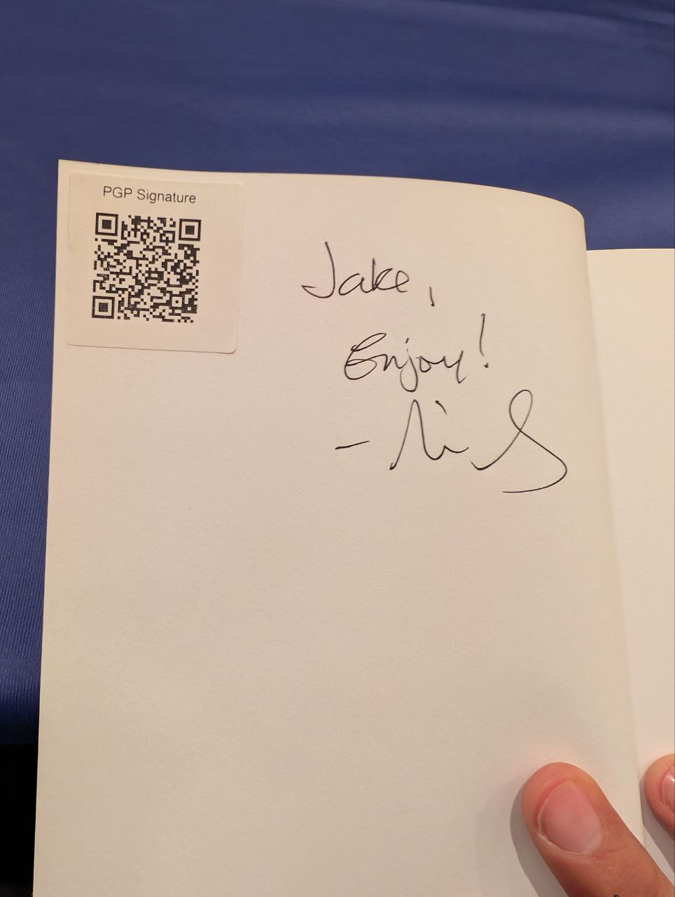 Signed autograph 1b1c12050c61856c