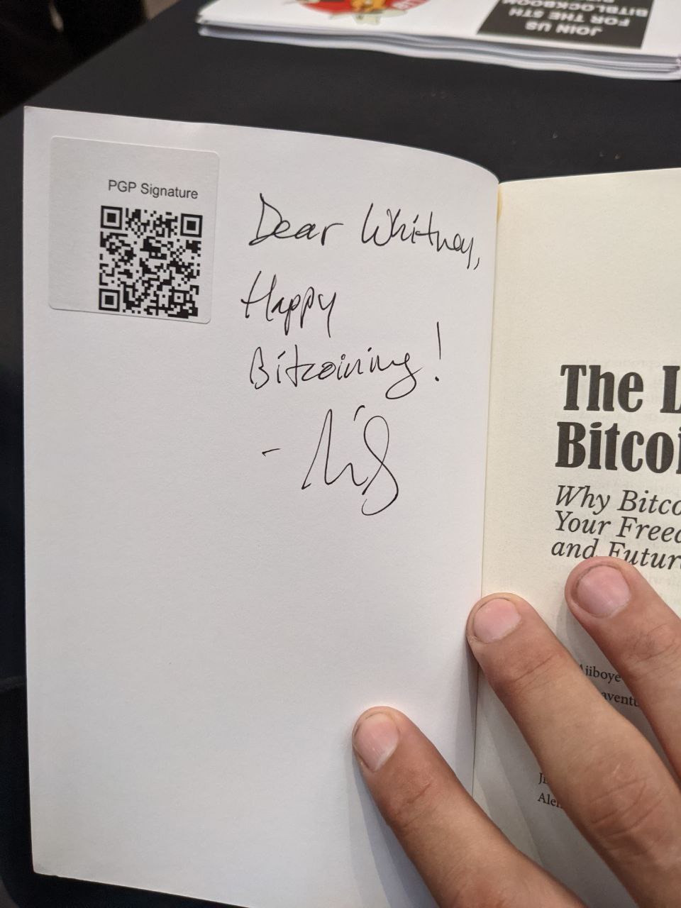 Signed autograph 1cfcbe00de46e9df