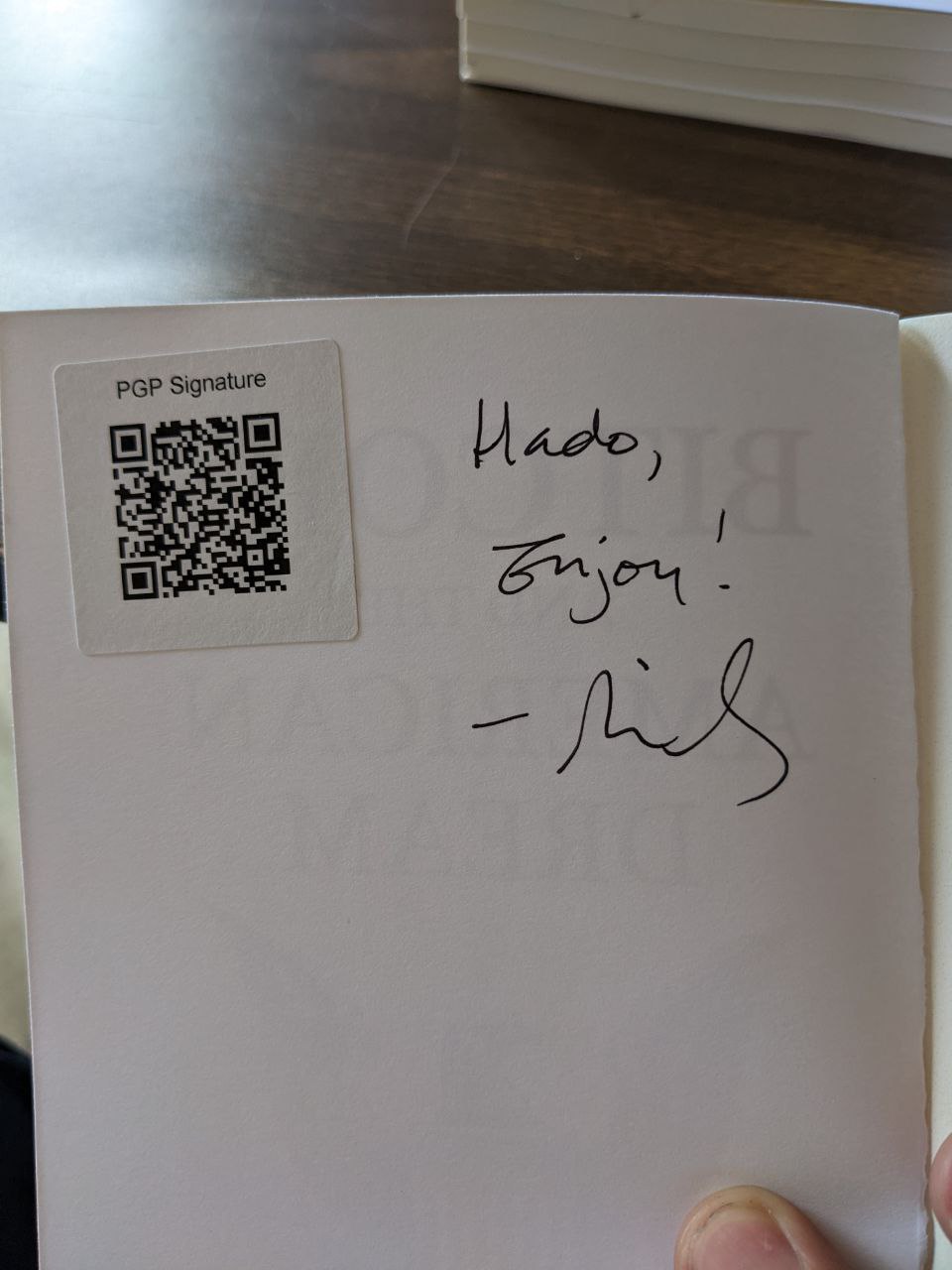 Signed autograph 1dfba8e3297c4afb