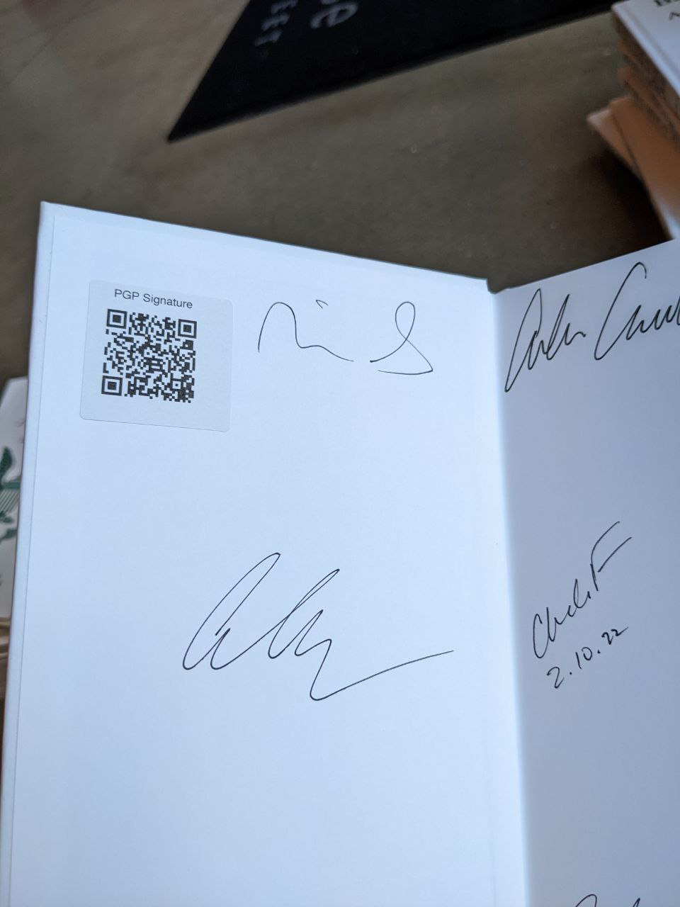 Signed autograph 1ef8d2c8d0c43744