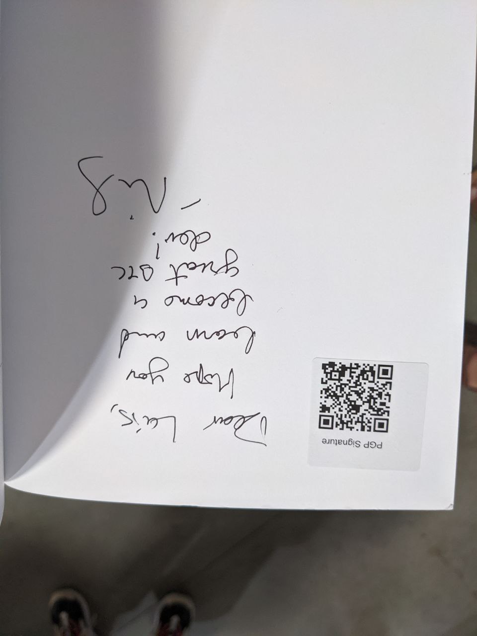 Signed autograph 1f530ac2e2d2b2ca