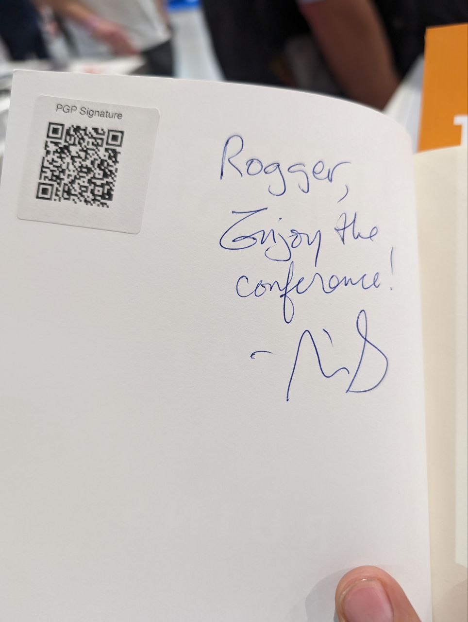 Signed autograph 21431b16402b84db