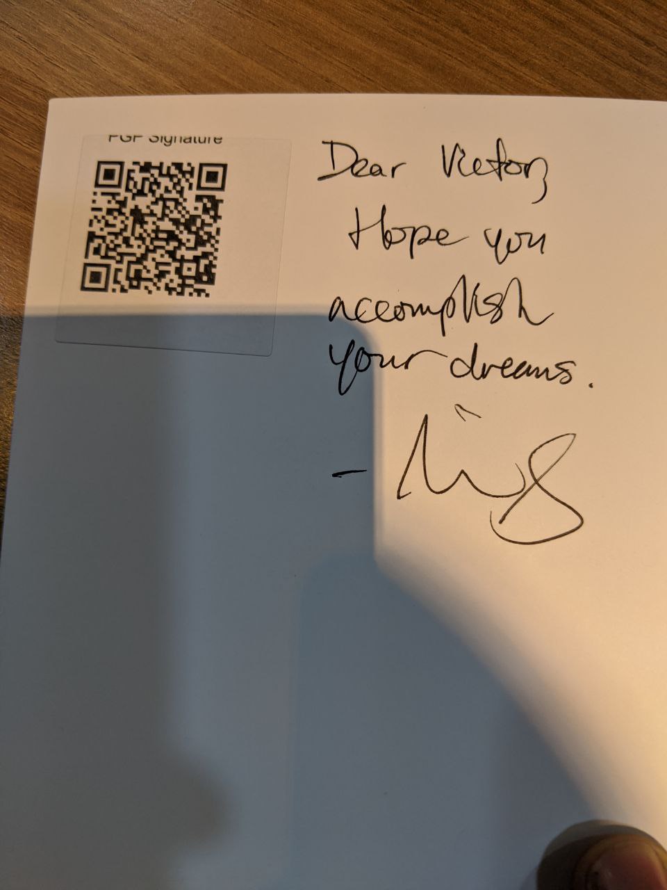 Signed autograph 2159bdade2231308