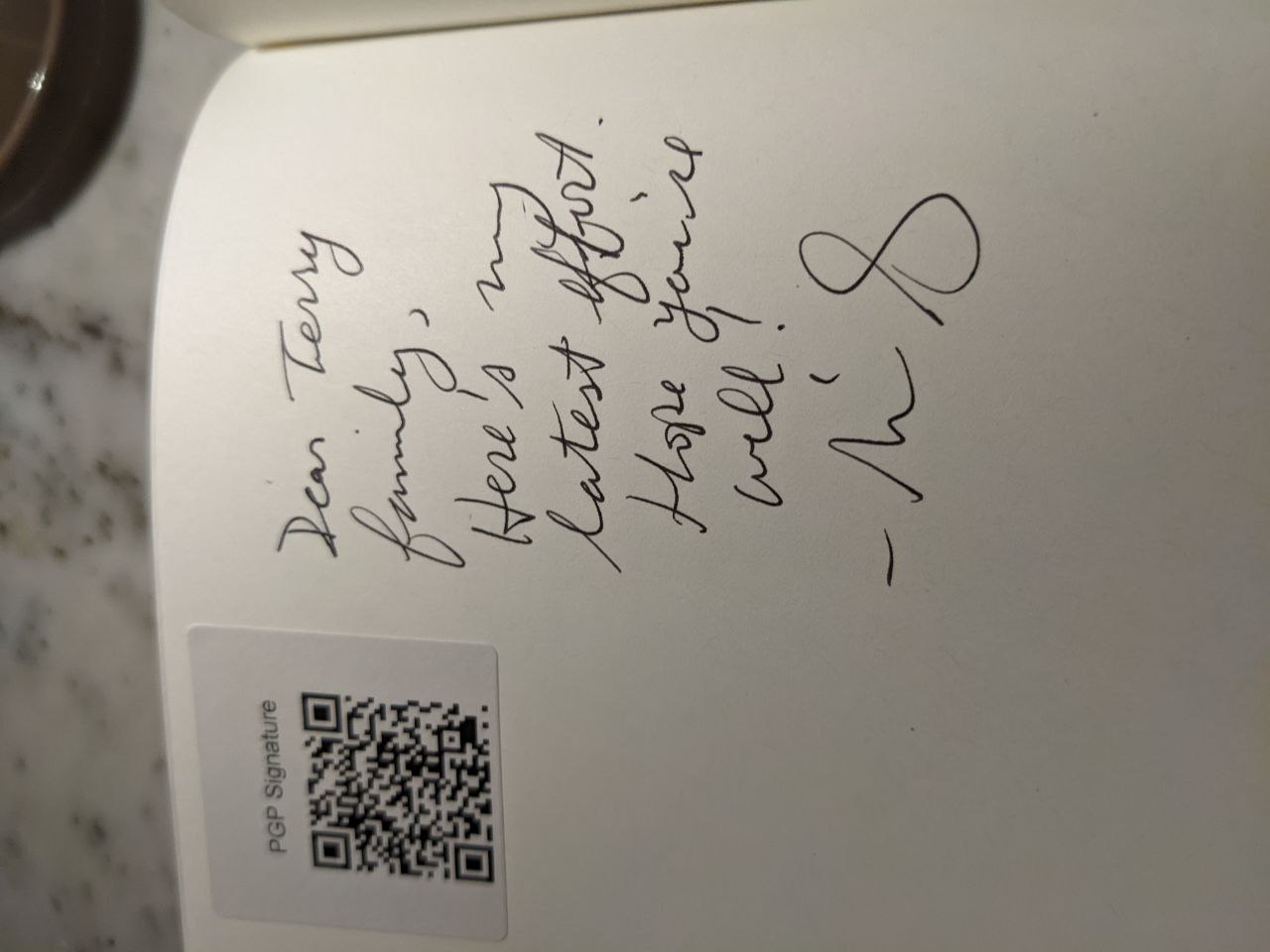 Signed autograph 2258982741c5a312