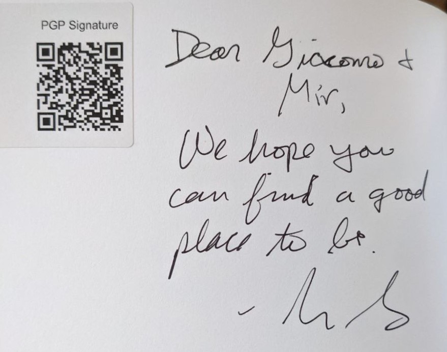 Signed autograph 2310fca5d58d73e4