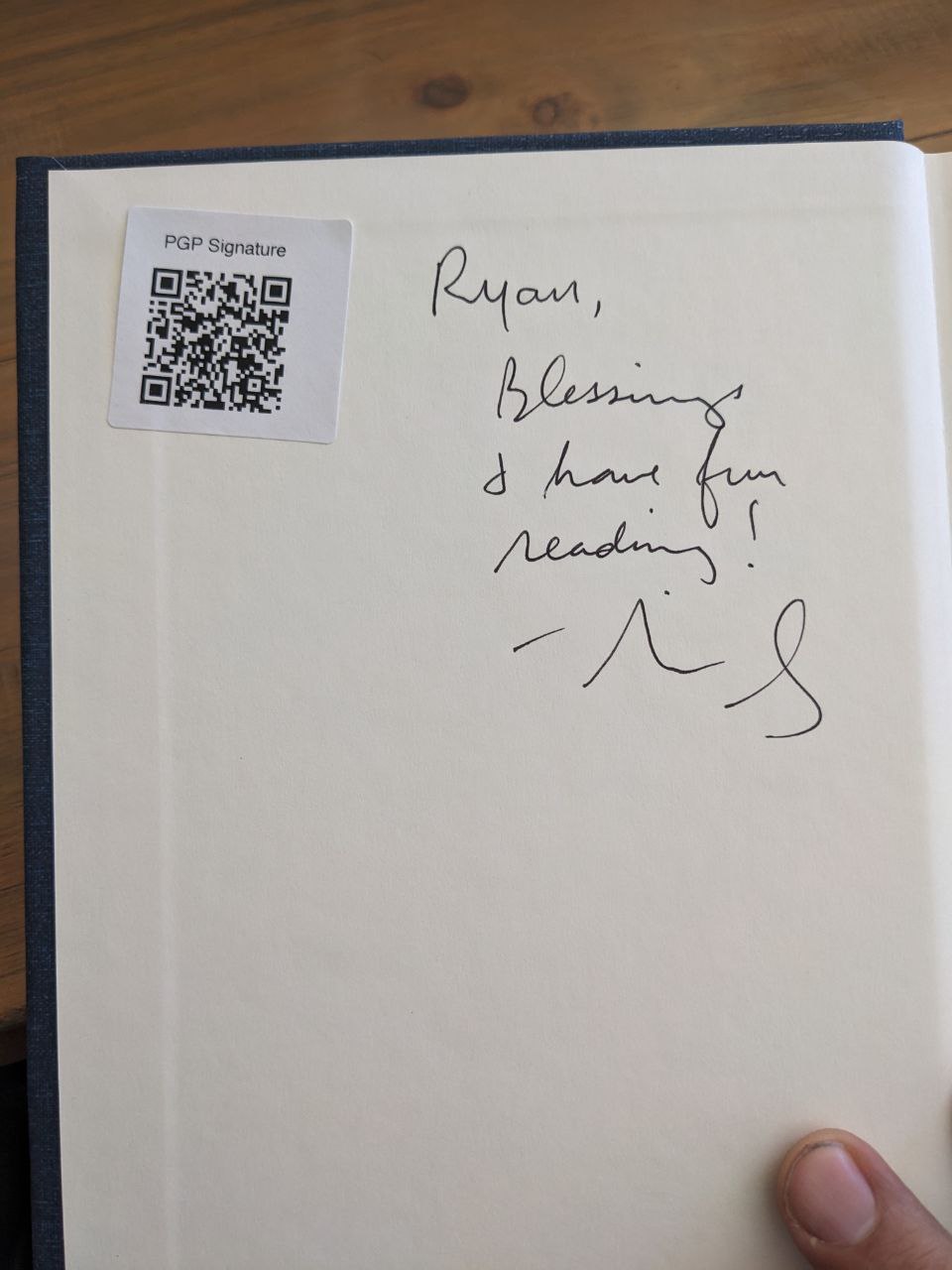 Signed autograph 233c74e2e2694ec0