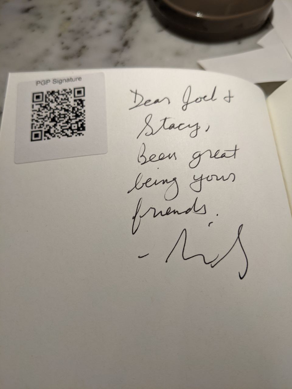 Signed autograph 234f7eccf3ff5f13