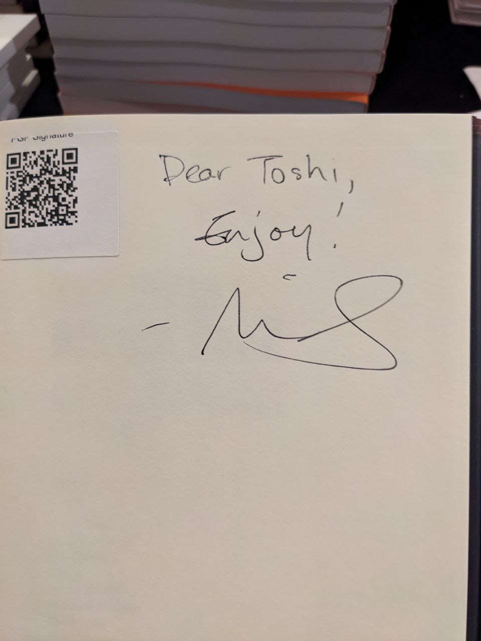 Signed autograph 23be810b72e6578d