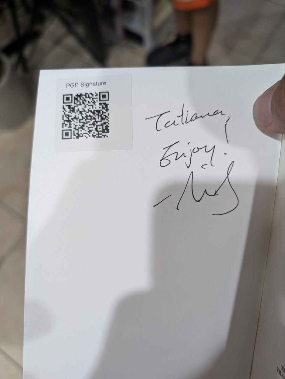 Signed autograph 2576678072269b85