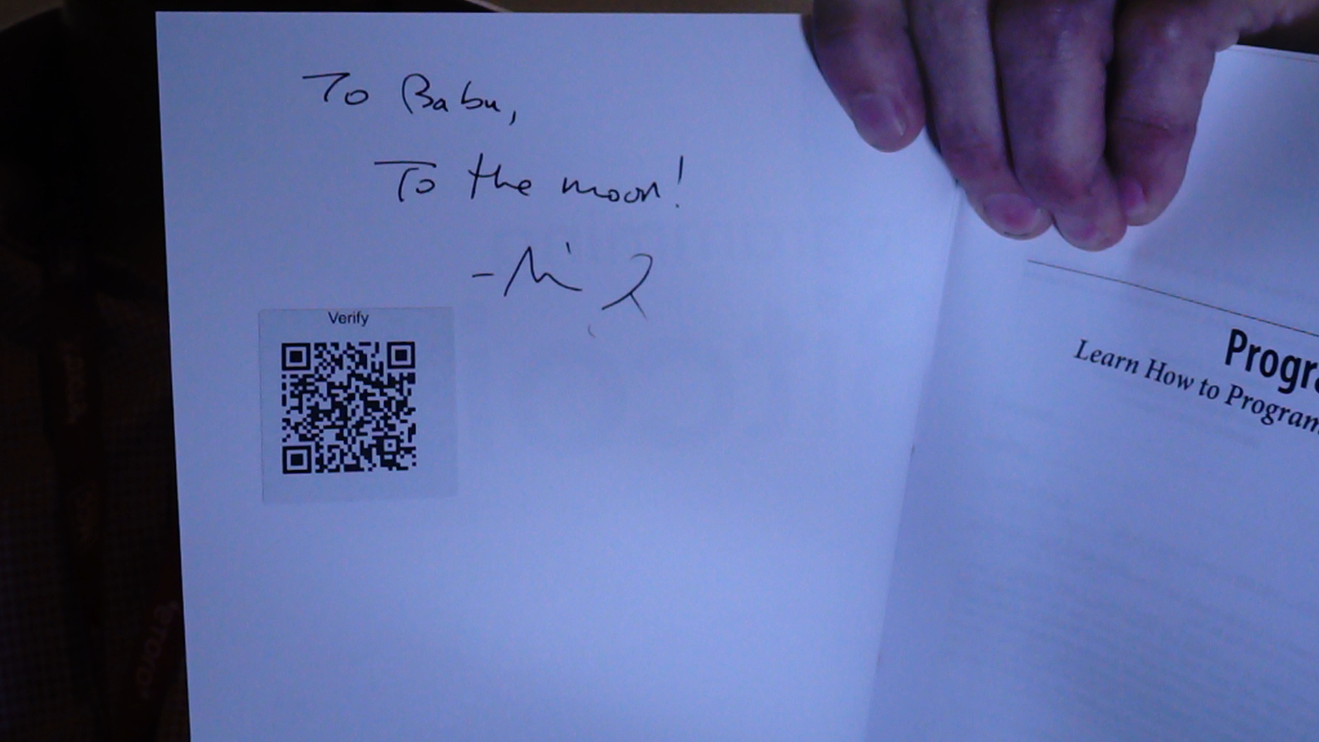 Signed autograph 2579fe1f1b4e551c