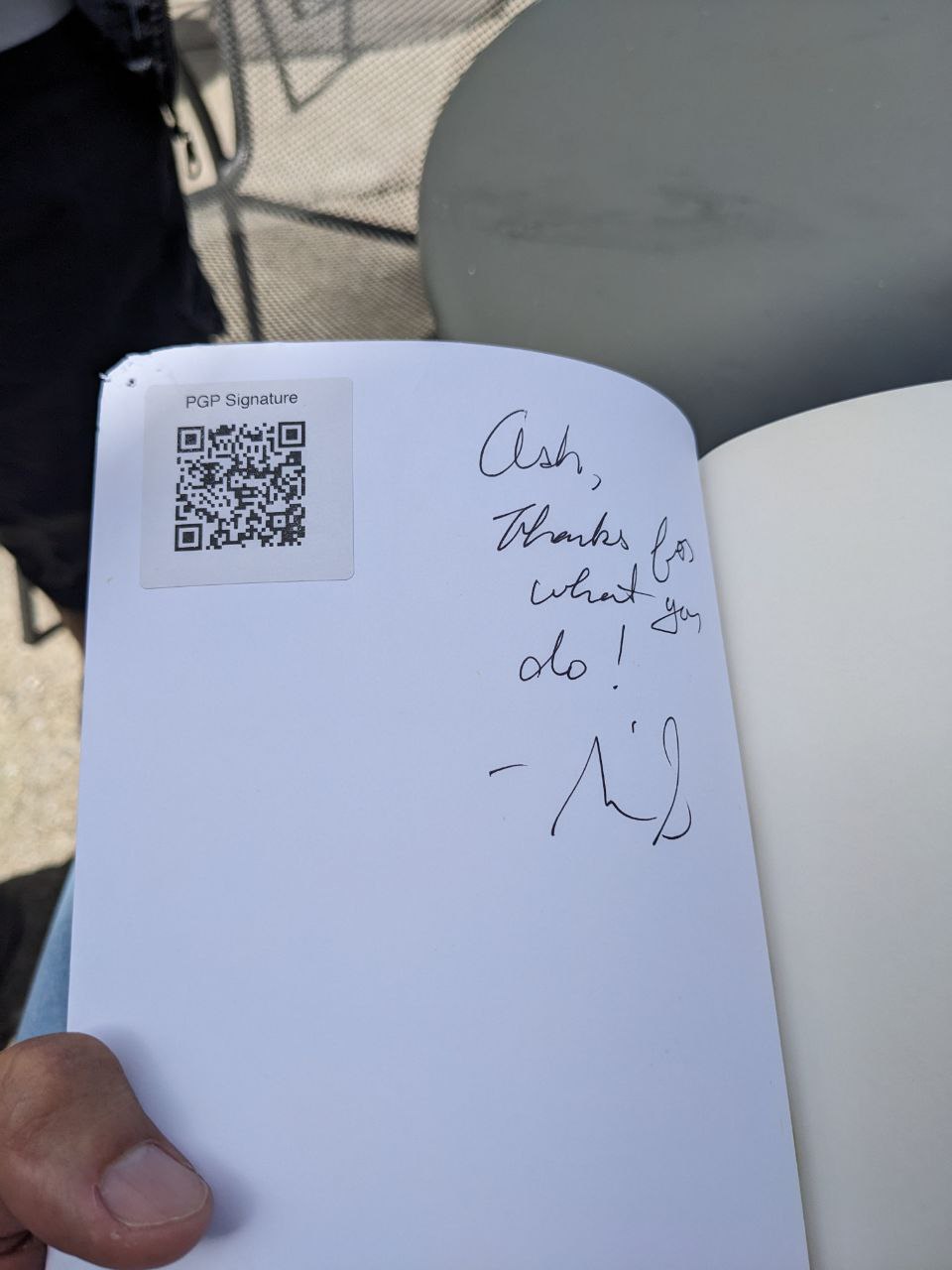 Signed autograph 25b5108d59a2edd0