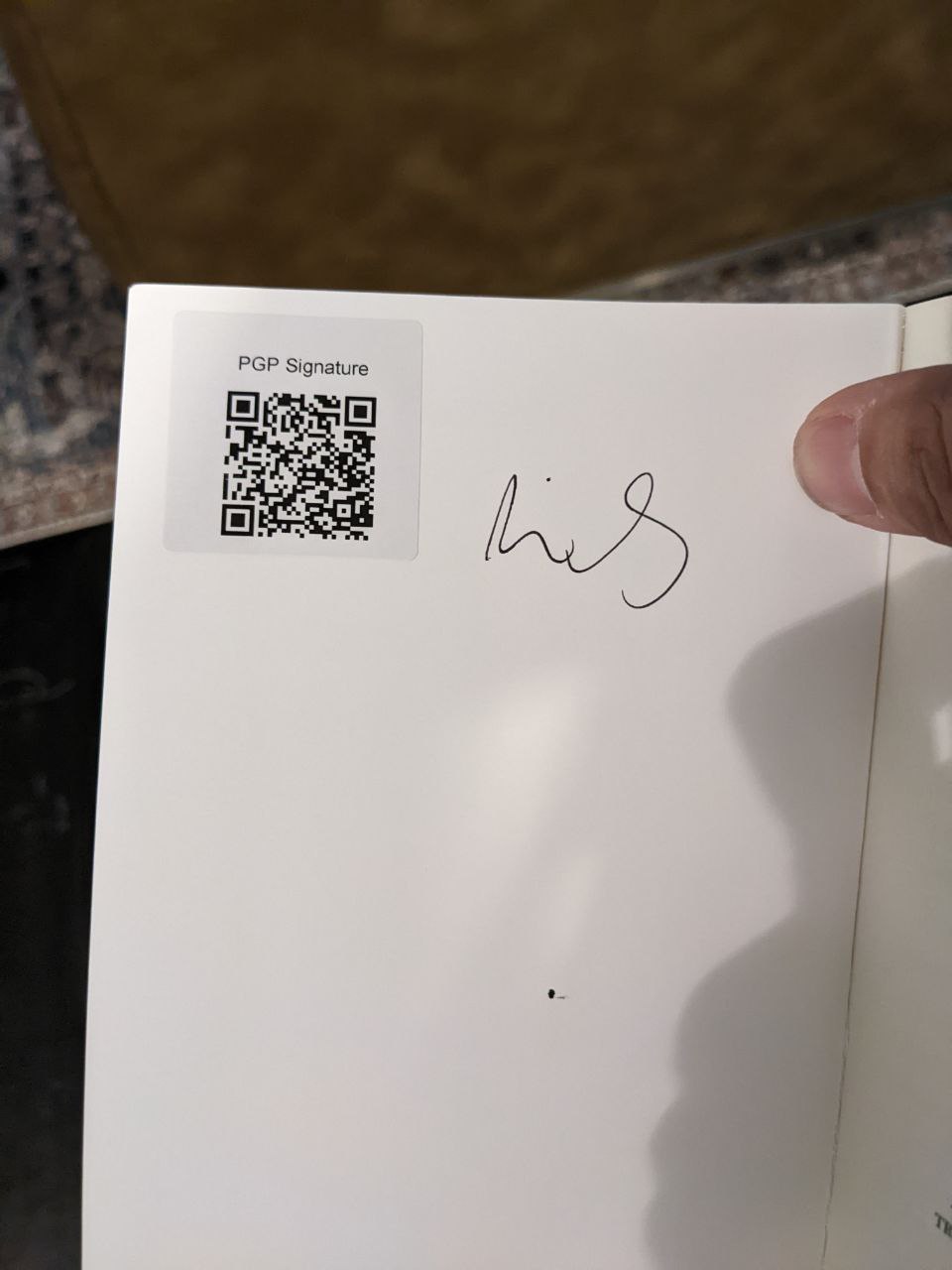 Signed autograph 2605fd57ad7d85de