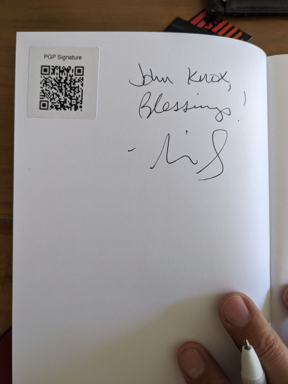 Signed autograph 26cf764202b0ce43