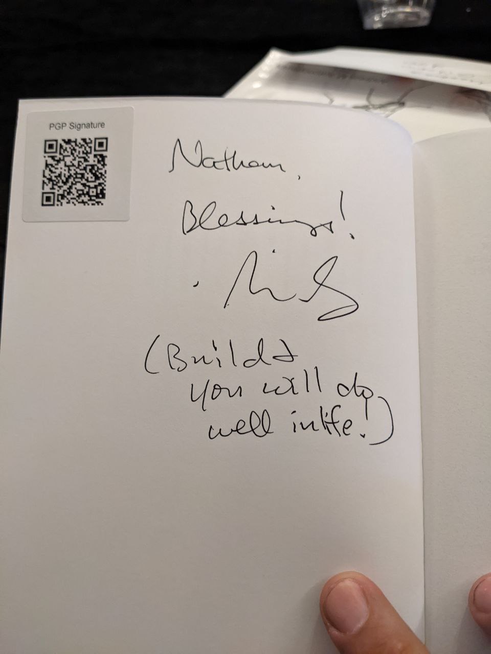 Signed autograph 2923121e0af1644d