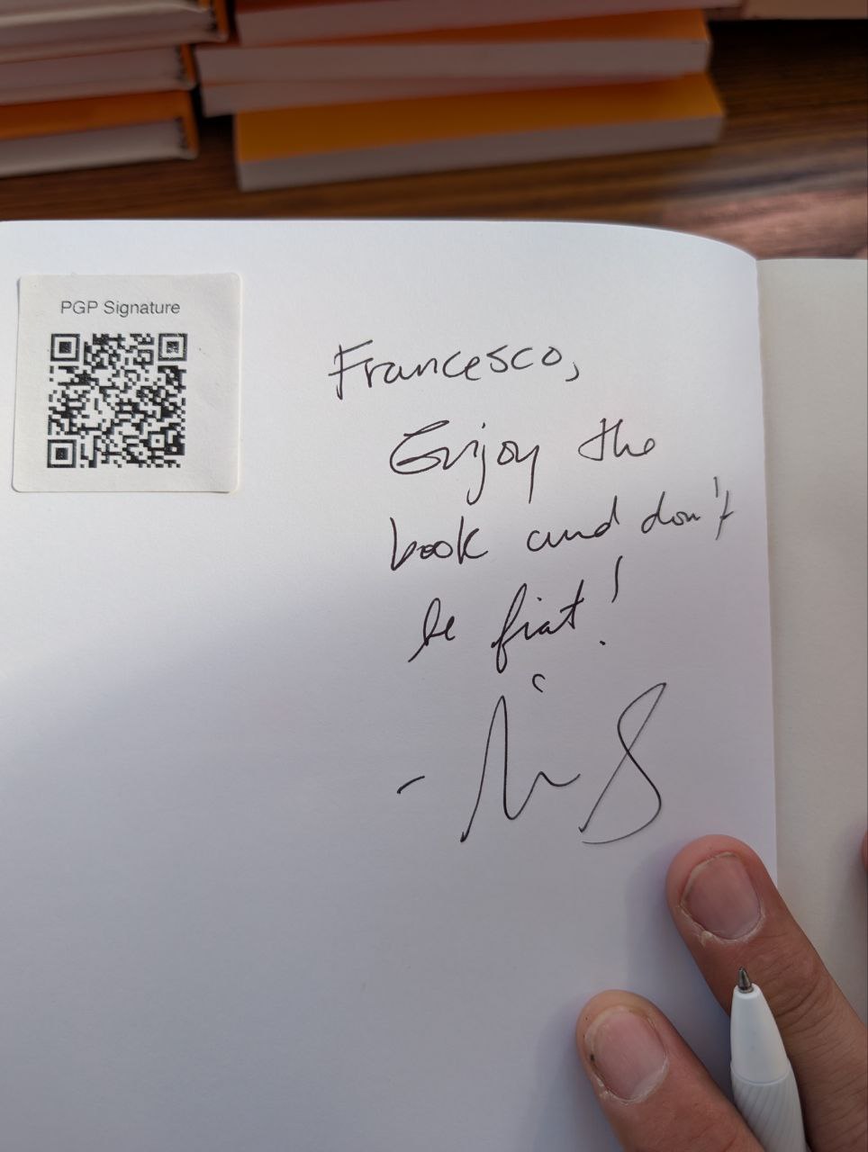 Signed autograph 2af4f278167a847a