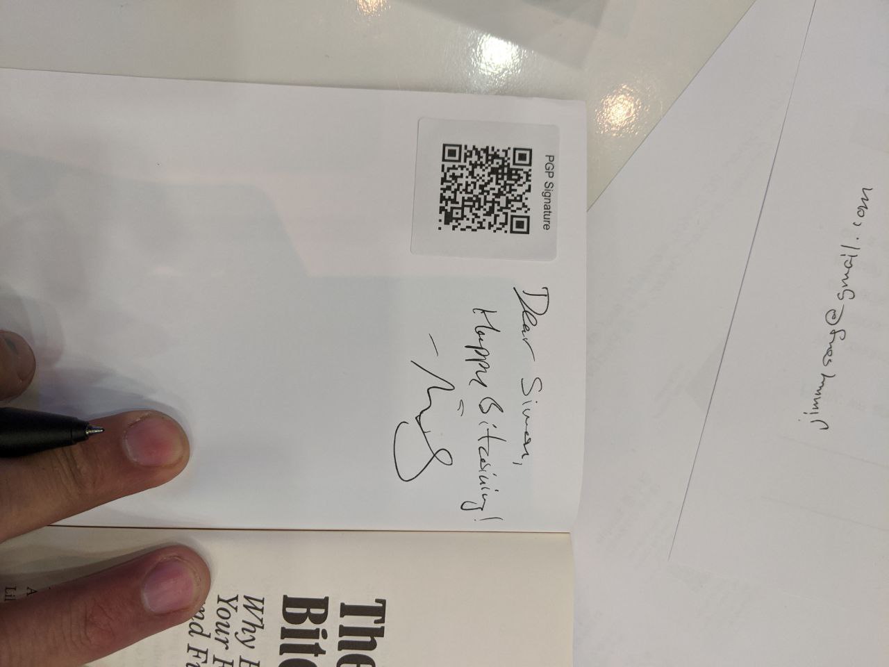 Signed autograph 2bd838df1bd9044e