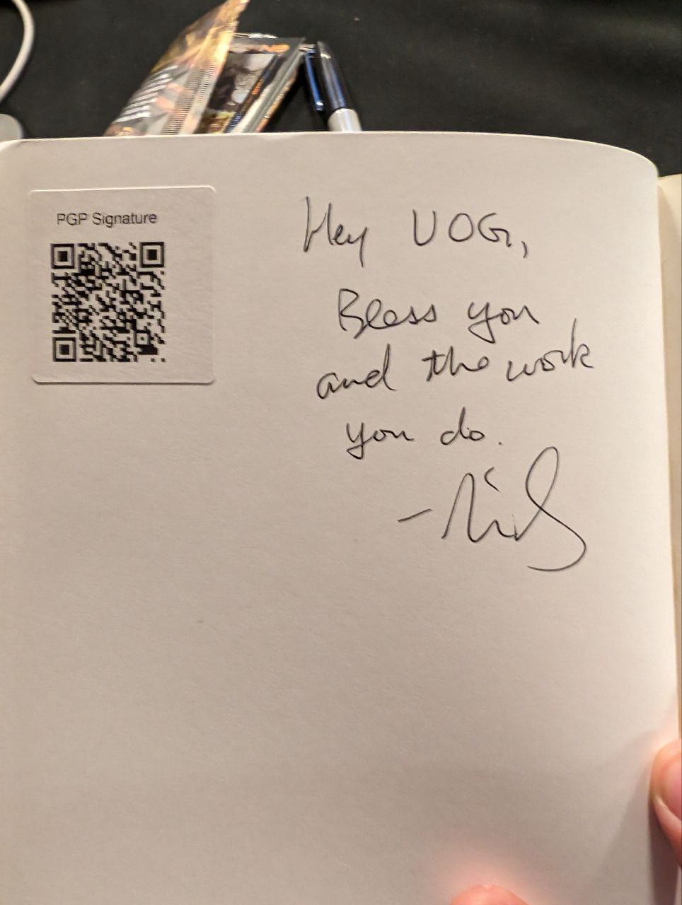 Signed autograph 2c35650e33d6957b