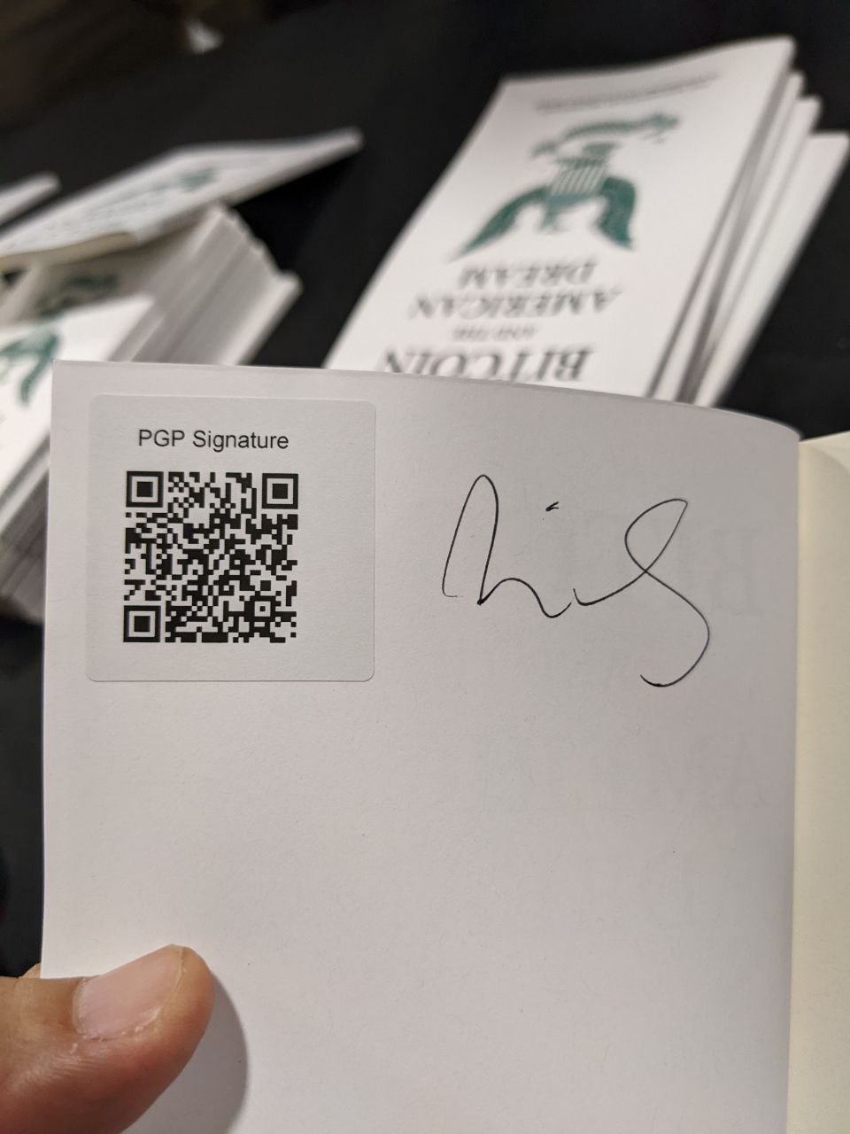 Signed autograph 2caadefc557436be