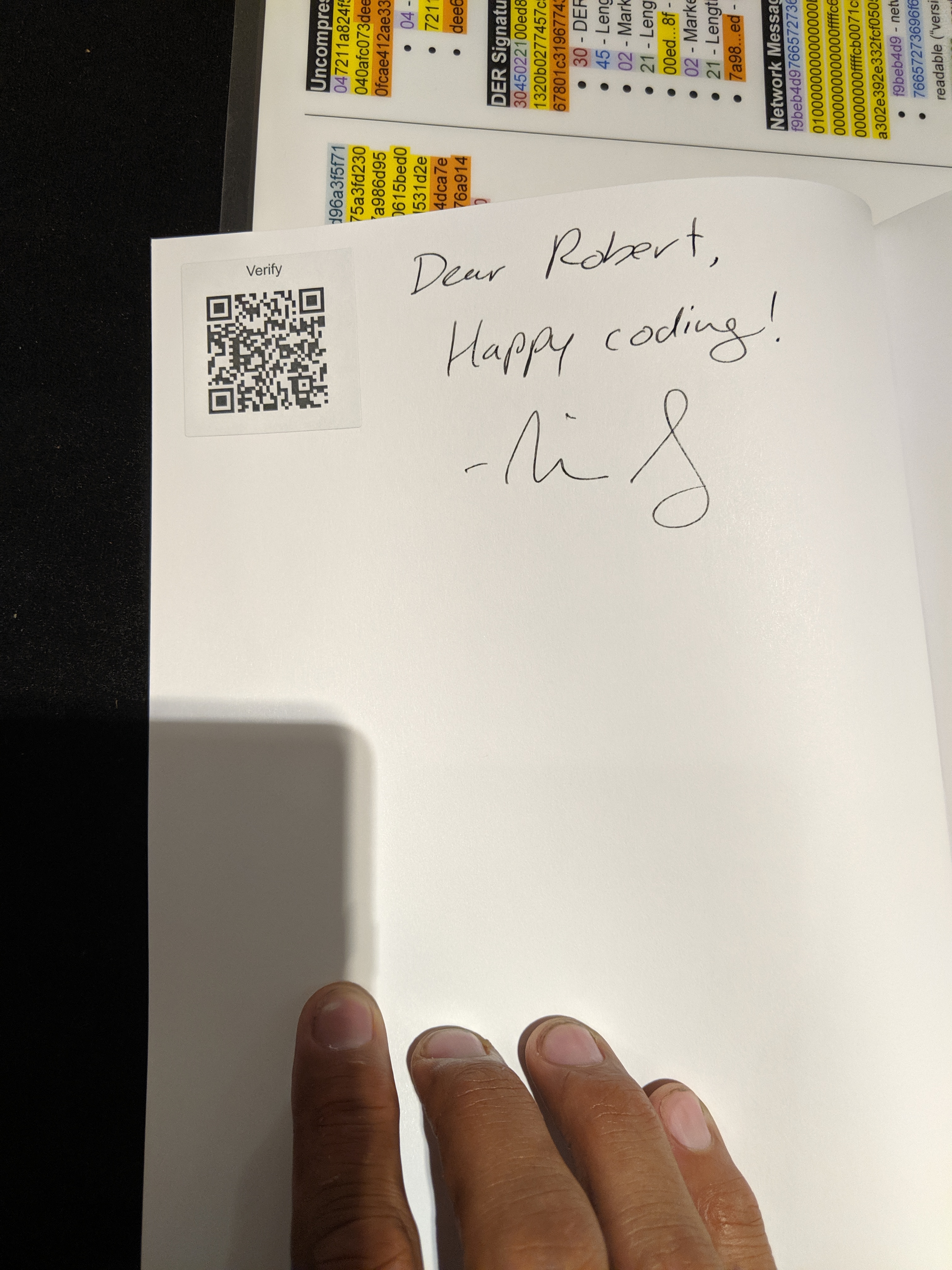 Signed autograph 2d6902b3dd92f5cf