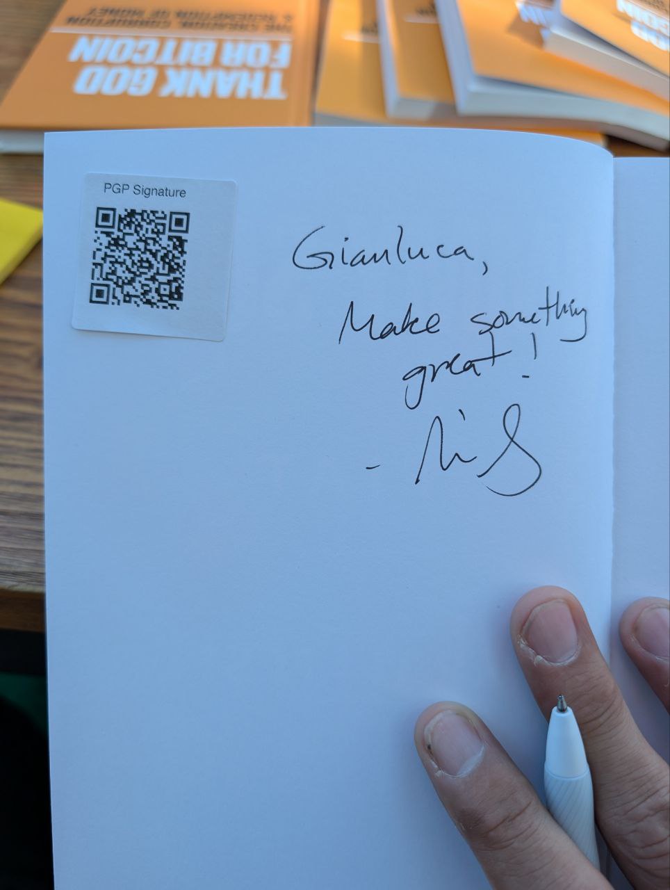 Signed autograph 2e271b3488769d8b