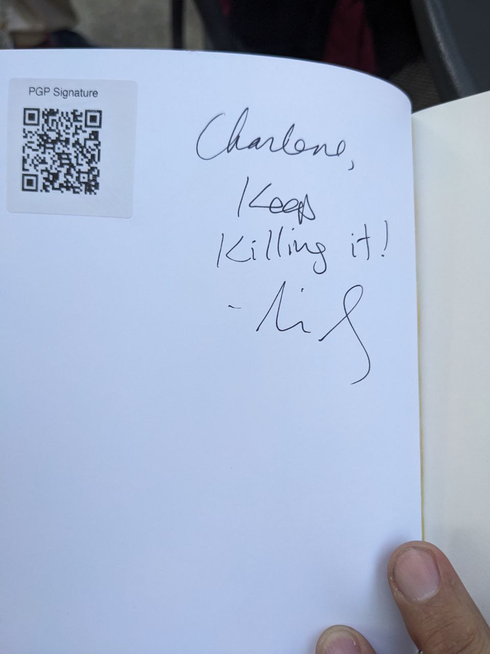 Signed autograph 2e4a633829f7638d