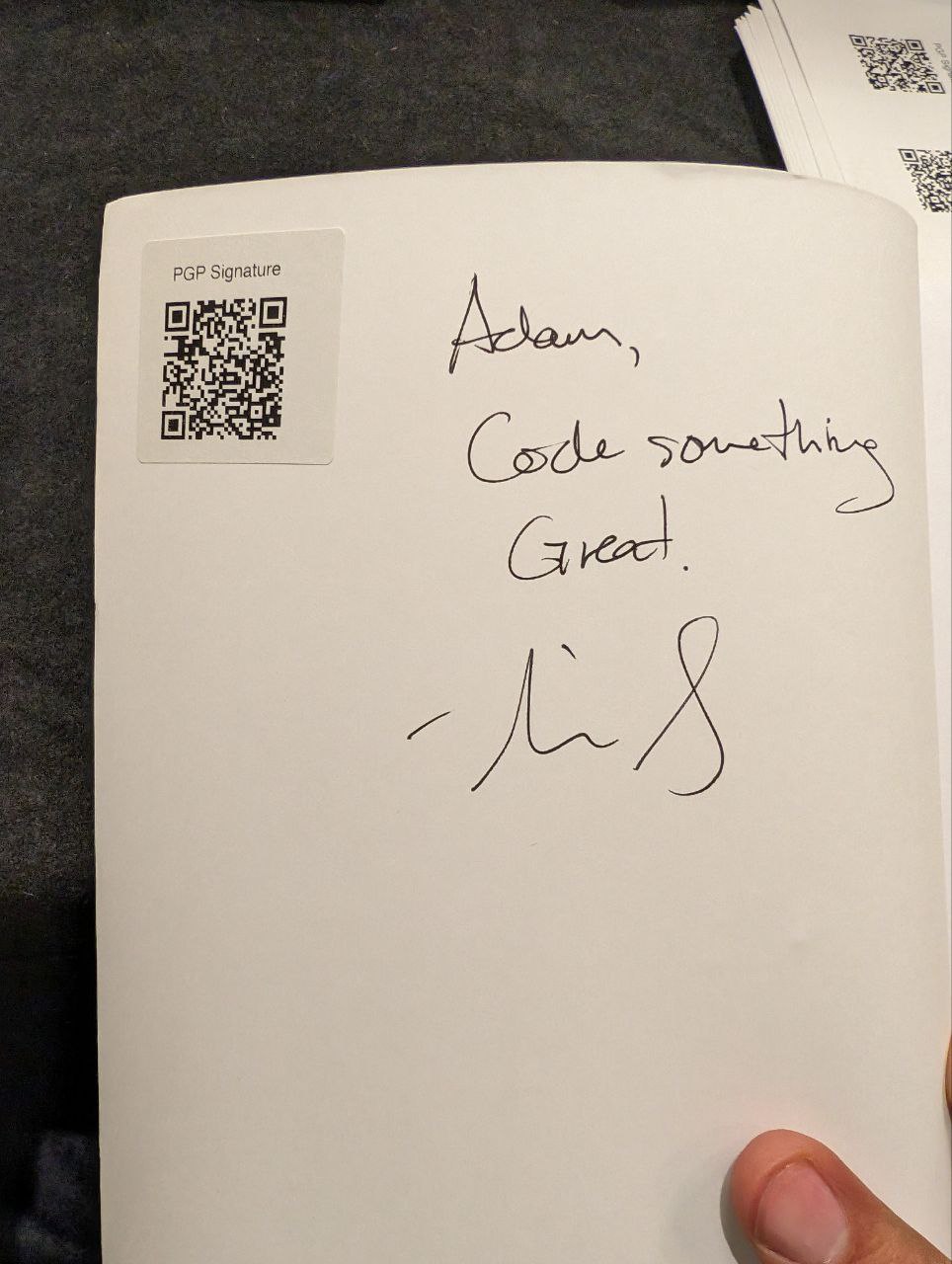 Signed autograph 2eebdeb8813fee04