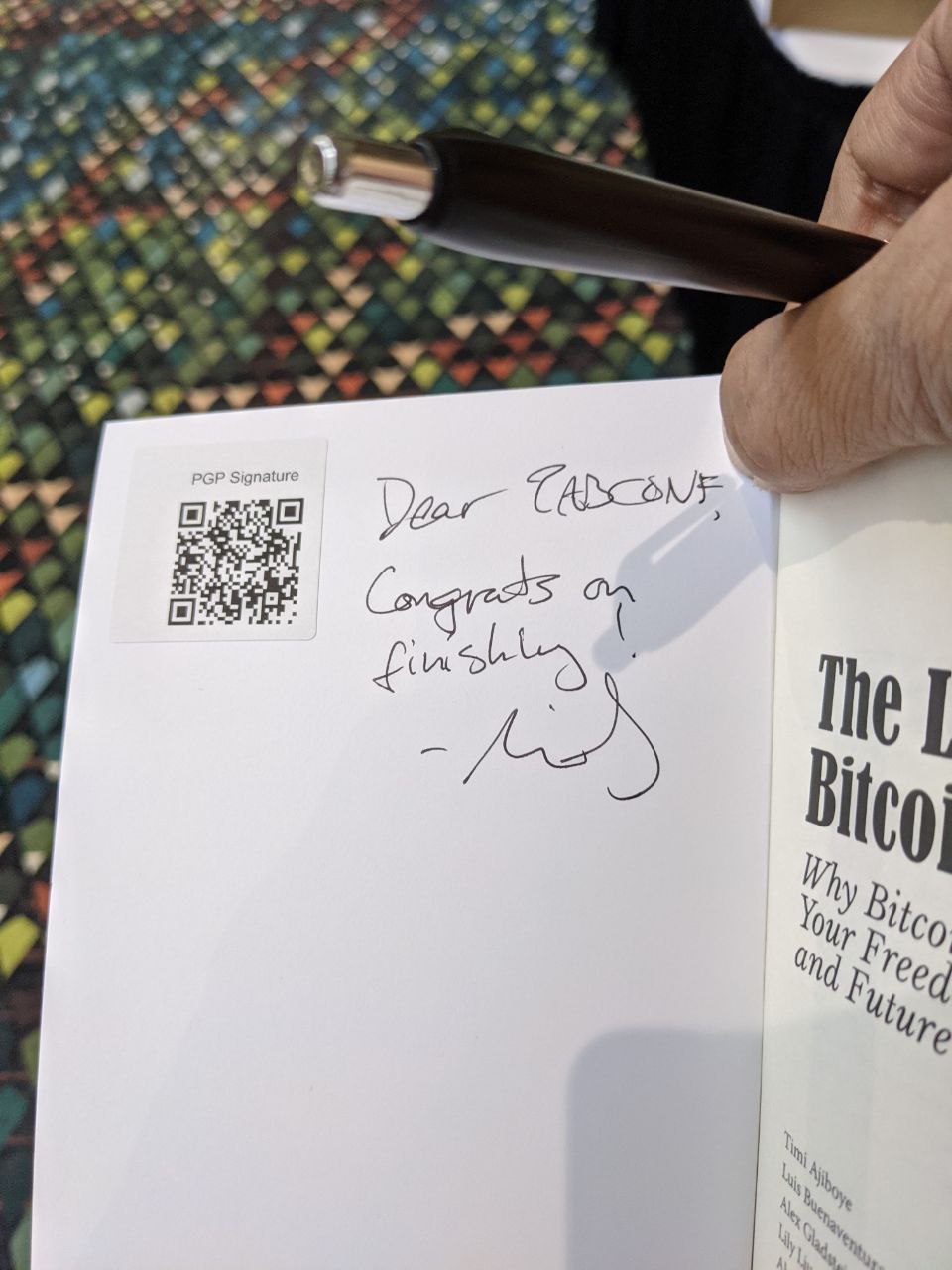 Signed autograph 2ef3de849c1db95b