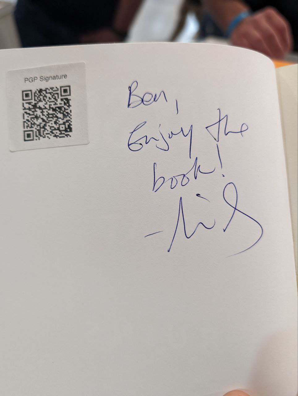 Signed autograph 30c6f837794b5c94