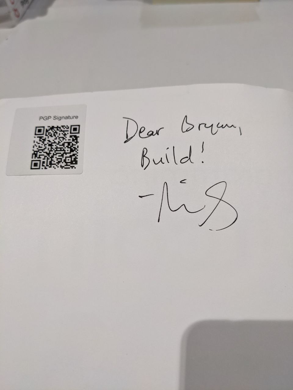 Signed autograph 3134576470b6f0ba