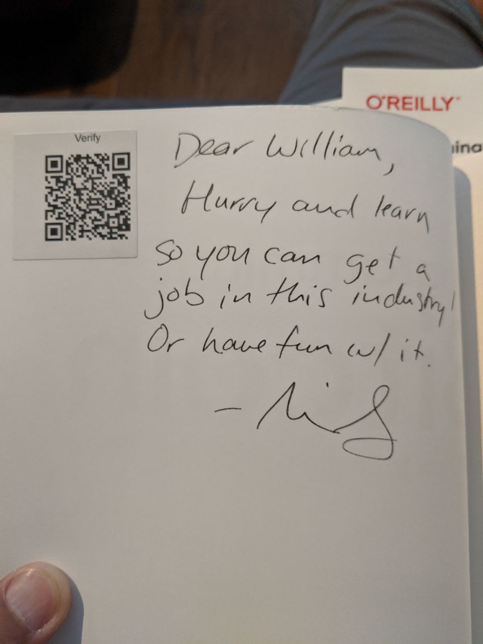 Signed autograph 31718d7bfcc9c5f8