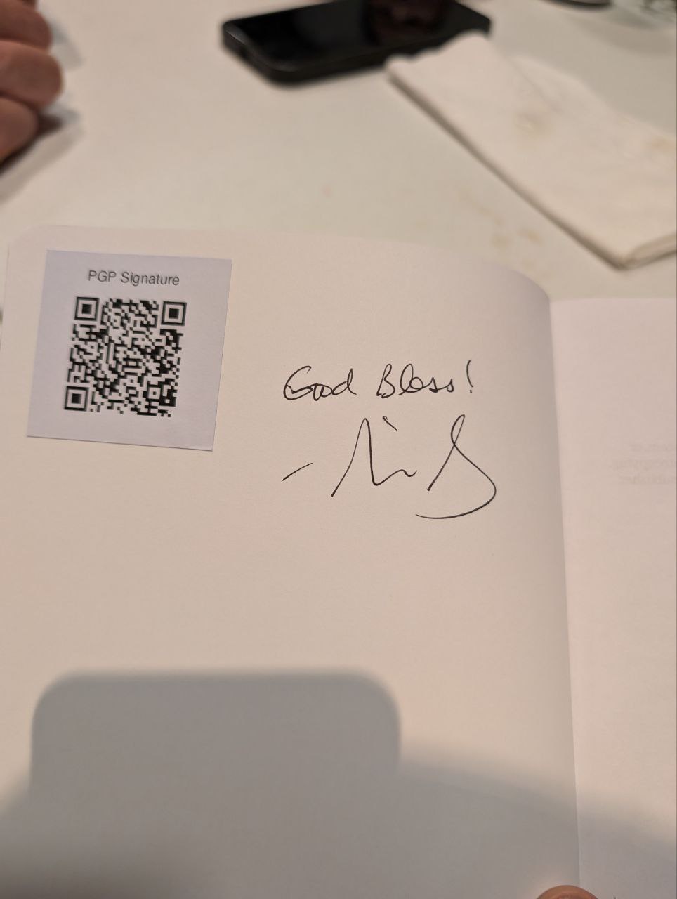 Signed autograph 327abb5f684bcdbd