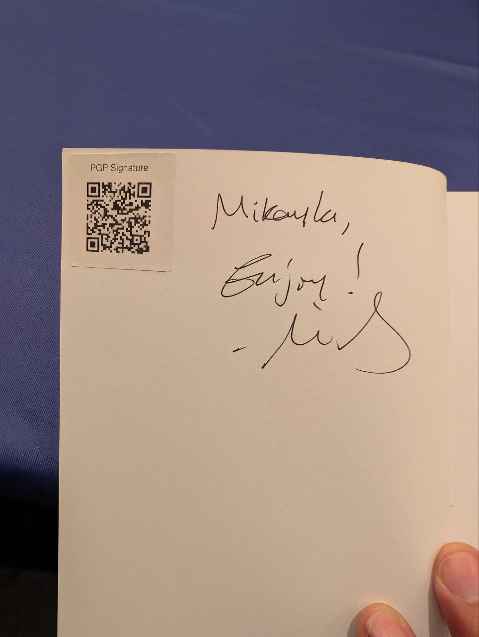 Signed autograph 32d5dd551943ea43