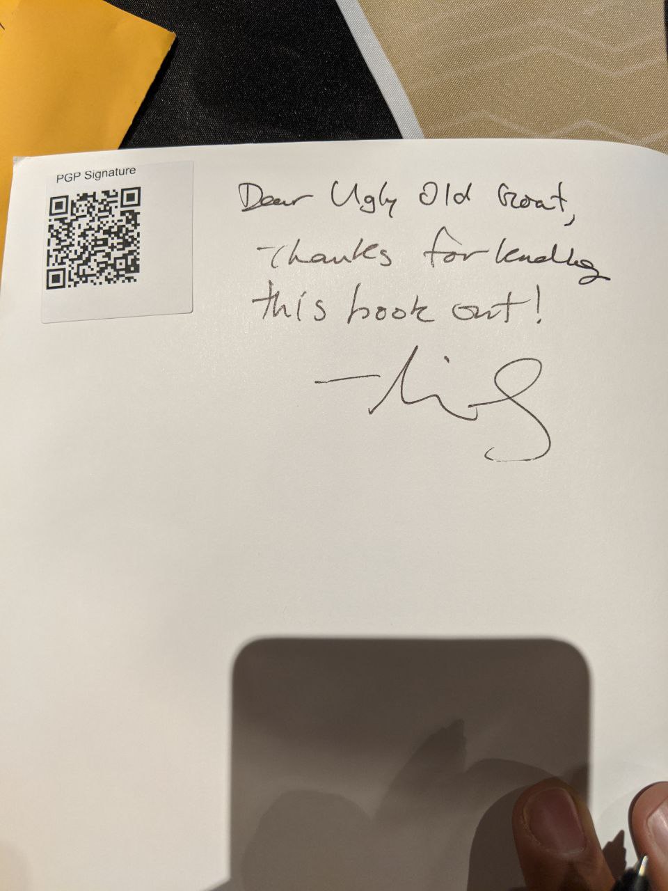 Signed autograph 3345ce120d84e75a